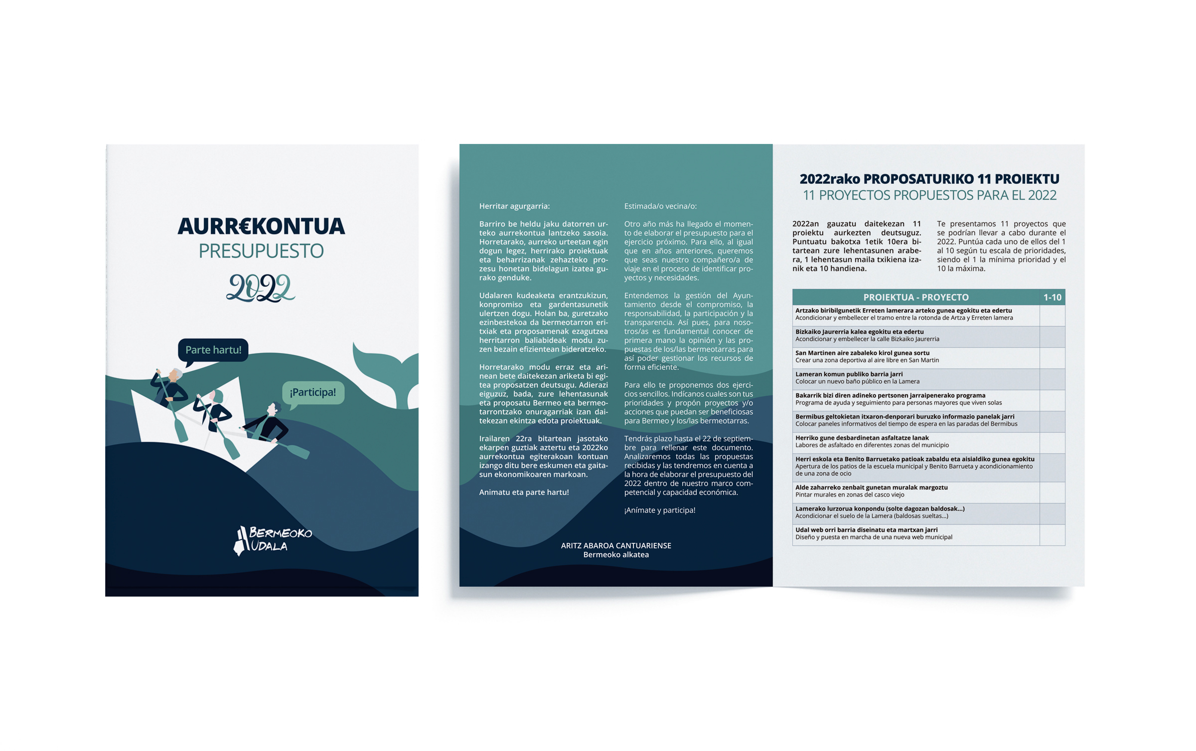 Folleto presupuestos participativos