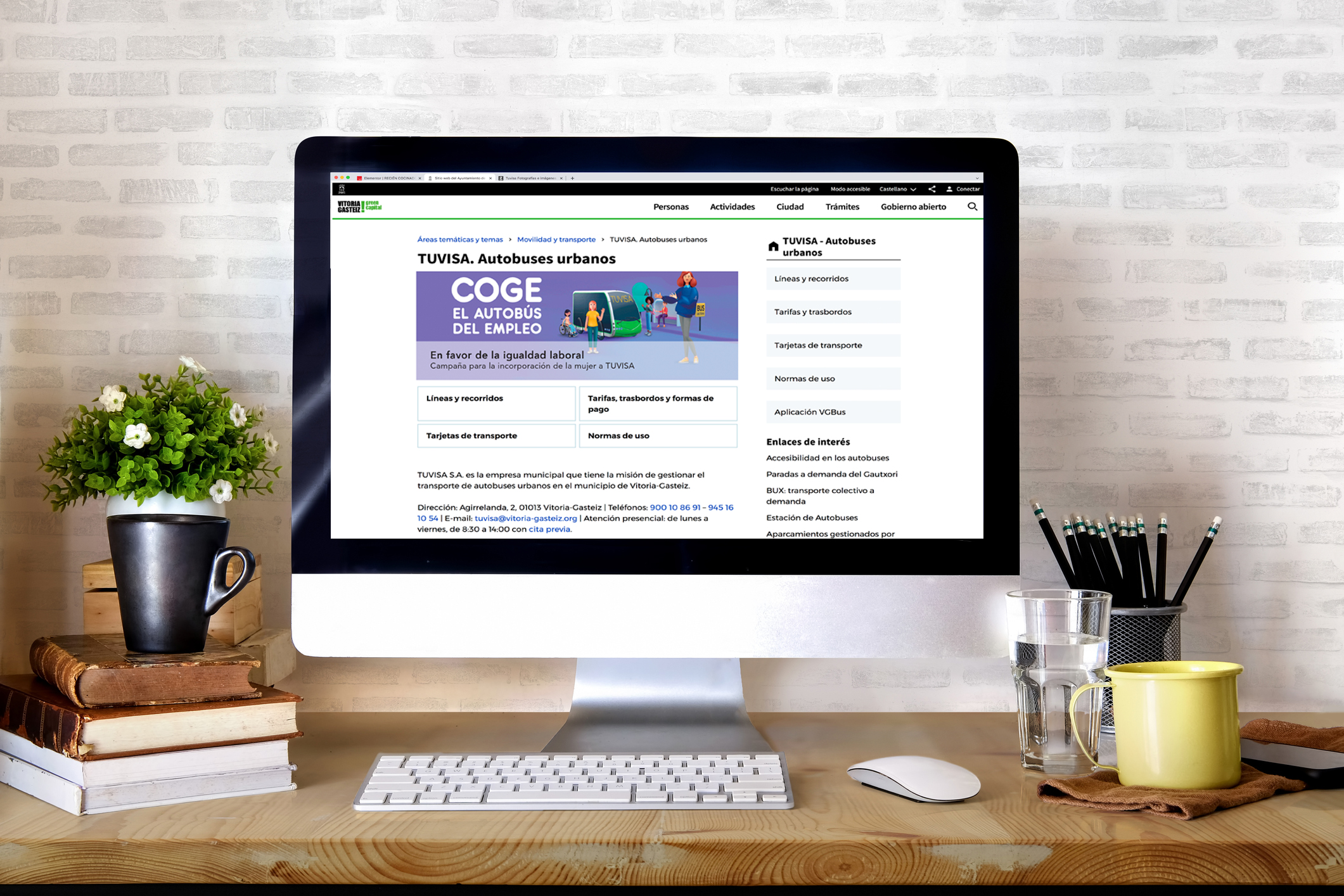 Banner para web municipal